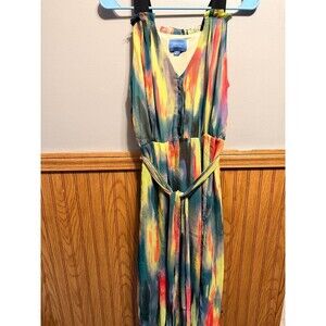 Simply Vera Vera Wang Multicolor Sleeveless Dress Item 4
